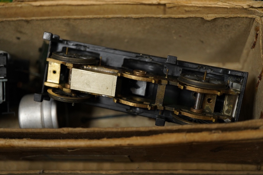 A quantity of 00 gauge model railway by Tri-ang, Mainline, Dapol, Bachmann, GMR, Hornby Dublo, etc. including; nine steam and diesel locomotives, together with boxed and unboxed freight wagons, coaches, kits and other mo